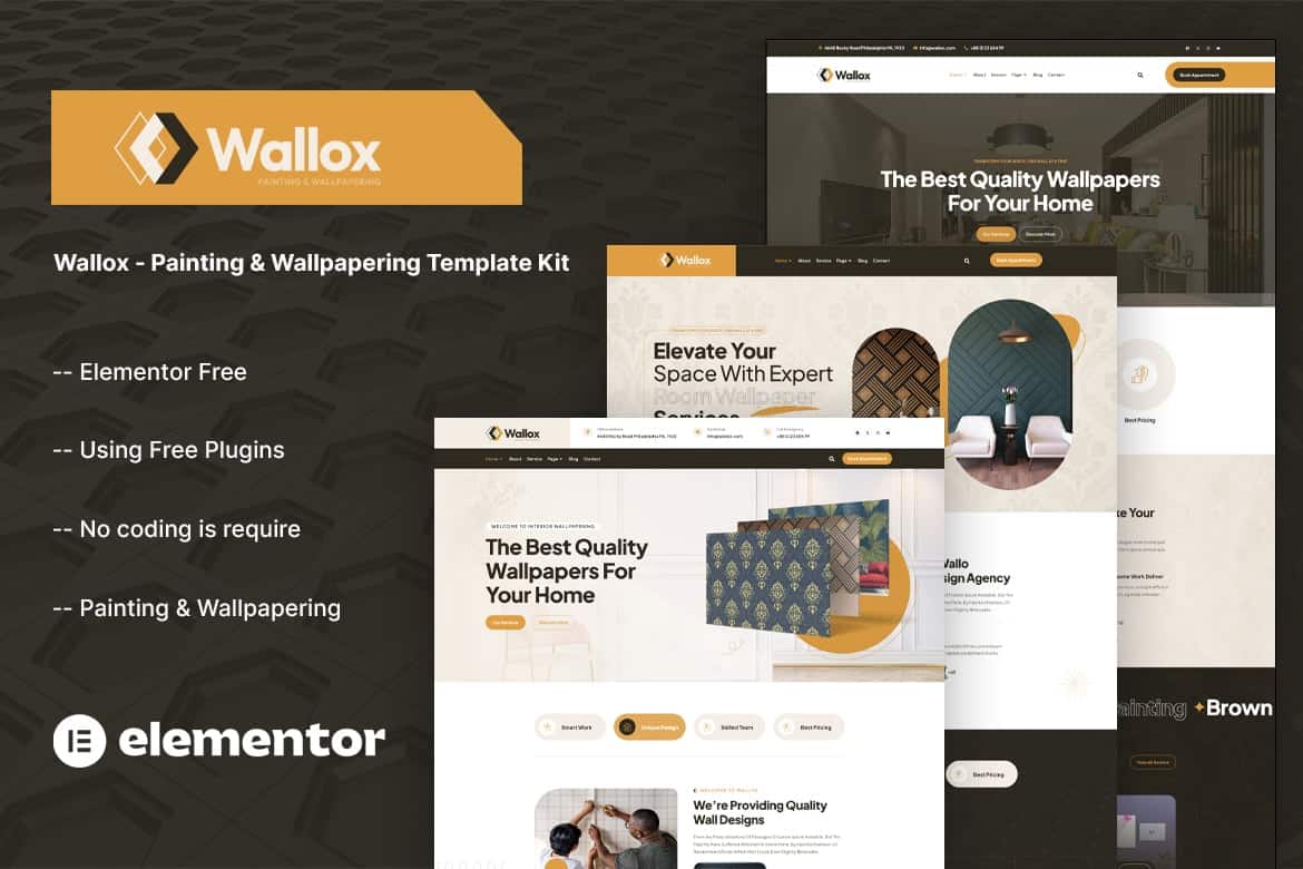 Wallox – Painting & Wallpapering Template Kit