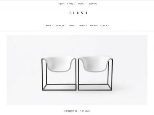 Slush Pro Theme by Studiopress + Genesis Framework