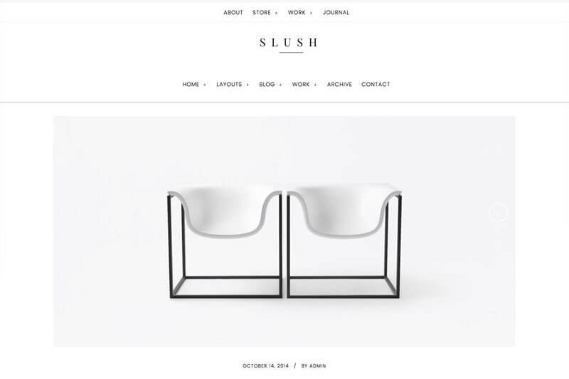 Slush Pro Theme by Studiopress + Genesis Framework
