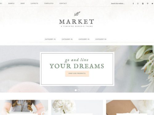 Market Pro Theme by Studiopress + Genesis Framework