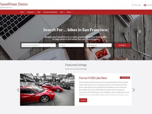 ClassiPress Theme - AppThemes