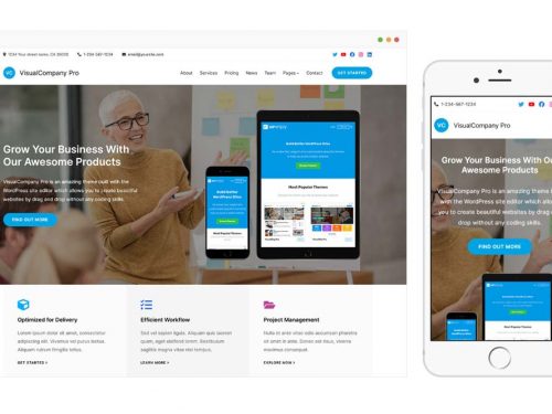 VisualCompany Pro WordPress Theme by WPenjoy