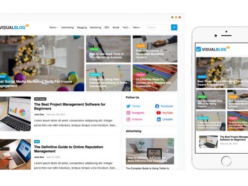VisualBlog Pro WordPress Theme by WPenjoy