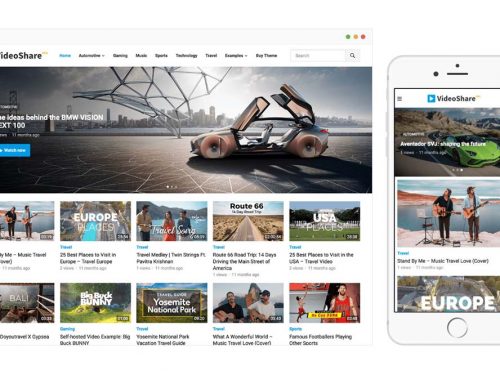 VideoShare Pro WordPress Theme by WPenjoy