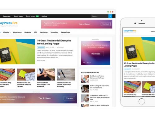 EnjoyPress Pro WordPress Theme by WPenjoy
