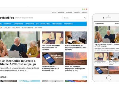 EnjoyMini Pro WordPress Theme by WPenjoy