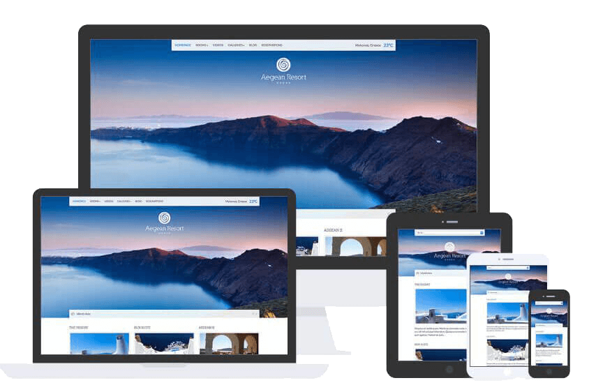 Aegean Resort Theme by Css Igniter Themes