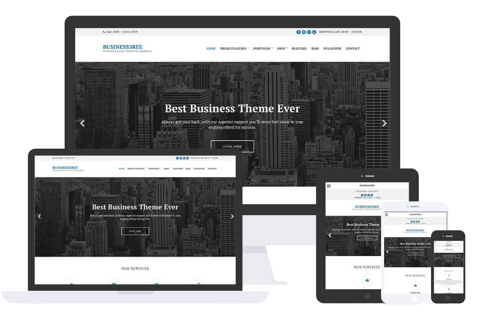 Business3ree Theme by Css Igniter Themes
