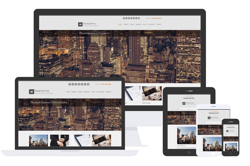 BusinessTwo Theme by Css Igniter Themes