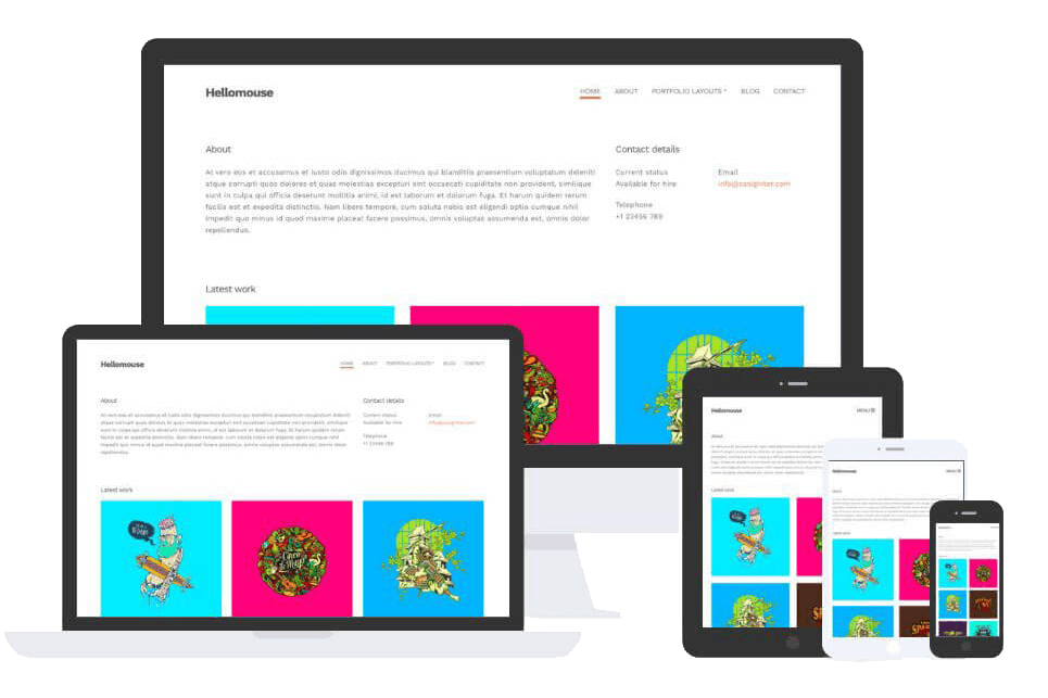 Hellomouse Theme by Css Igniter Themes