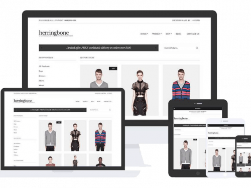 Herringbone Theme by Css Igniter Themes