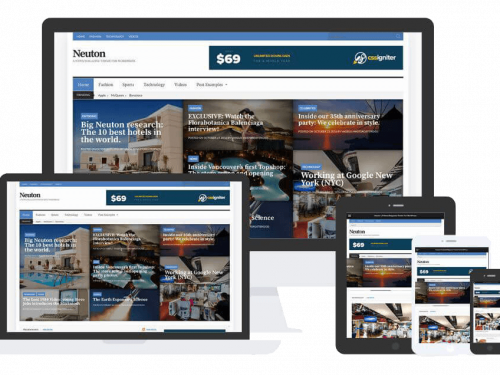 Neuton Theme by Css Igniter Themes