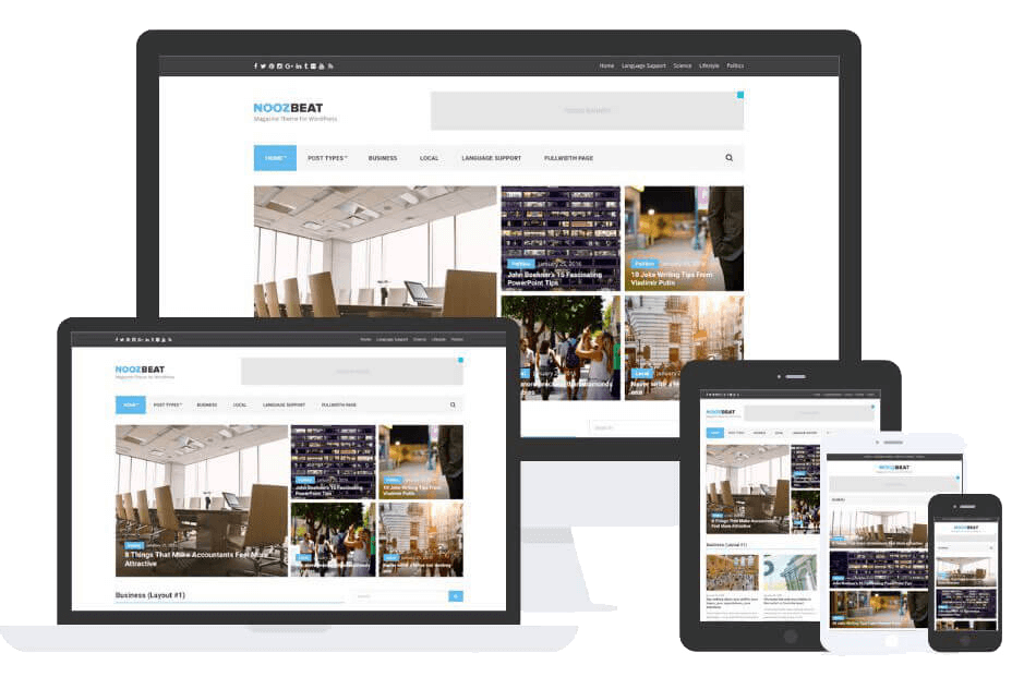 Noozbeat Theme by Css Igniter Themes