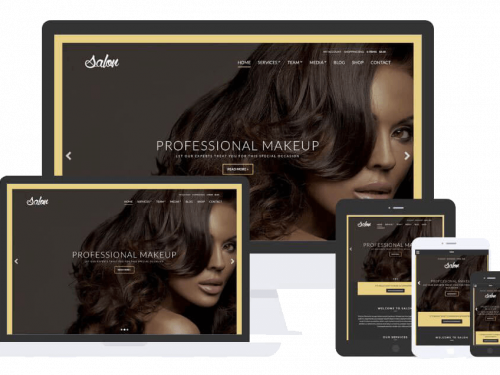 Salon Theme by Css Igniter Themes