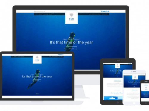 Sun Resort Theme by Css Igniter Themes