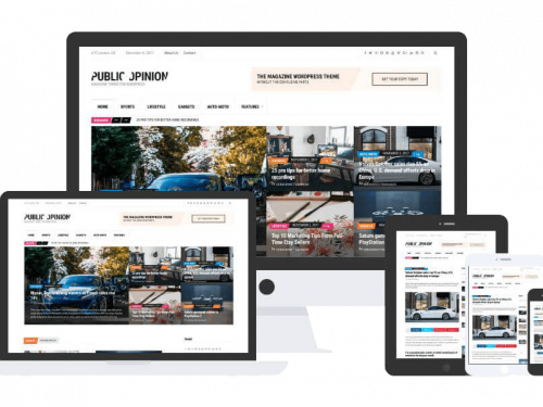 Public Opinion Theme by Css Igniter Themes