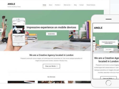Angle Wordpress Theme by WPZOOM
