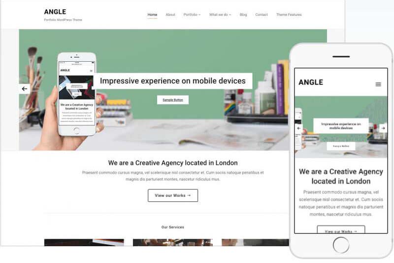 Angle Wordpress Theme by WPZOOM