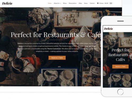 Delicio Wordpress Theme by WPZOOM