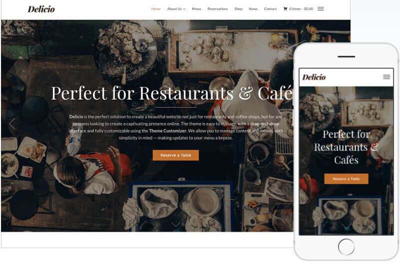Delicio Wordpress Theme by WPZOOM