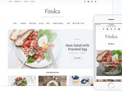 Foodica Wordpress Theme by WPZOOM