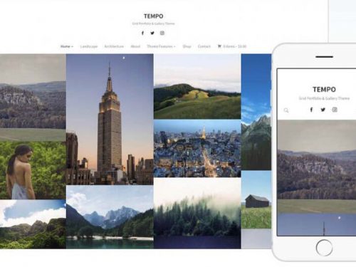 Tempo Wordpress Theme by WPZOOM