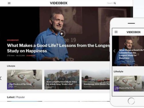 VideoBox Wordpress Theme by WPZOOM