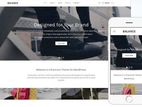 Balance Wordpress Theme by WPZOOM