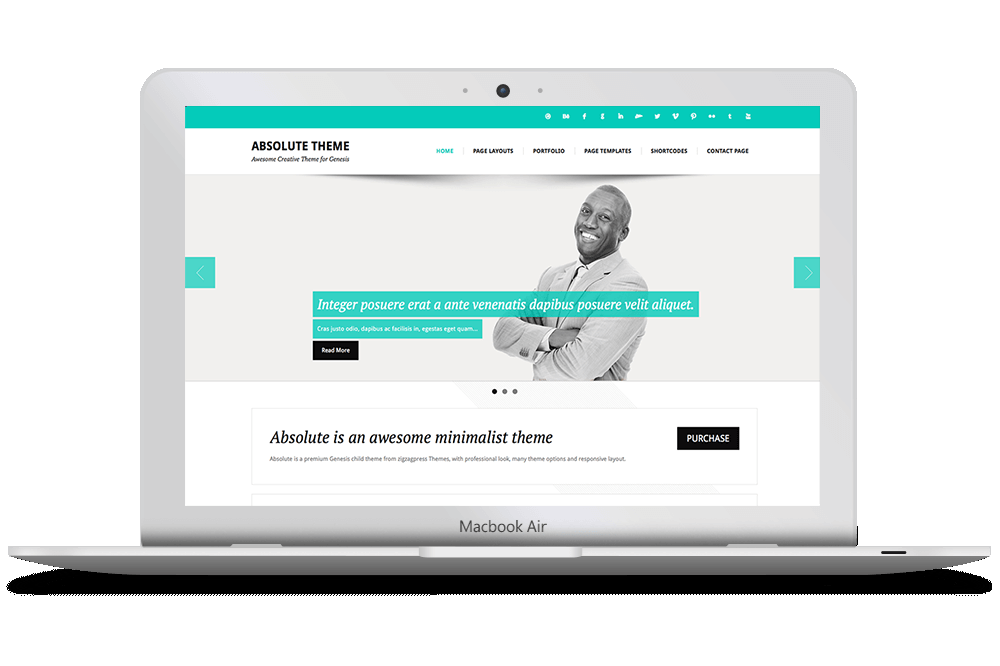 ABSOLUTE Wordpress Theme by ZigZagPress