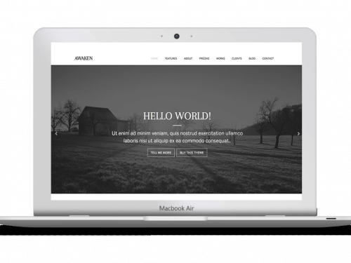 AWAKEN Wordpress Theme by ZigZagPress