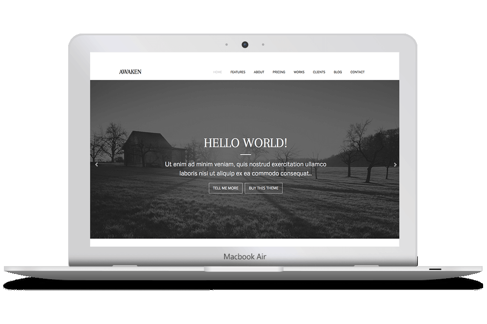AWAKEN Wordpress Theme by ZigZagPress