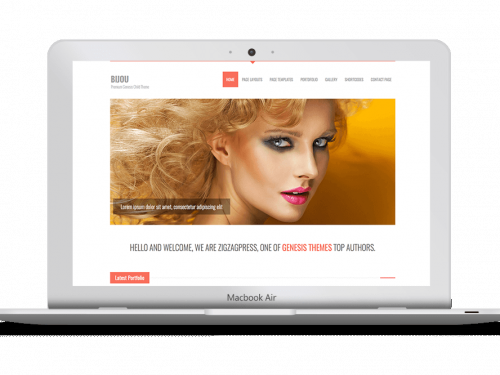 BIJOU Wordpress Theme by ZigZagPress