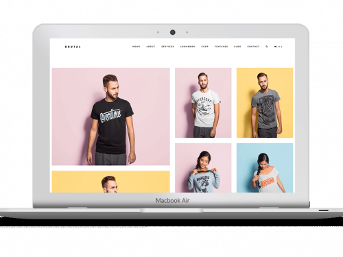 BRUTAL Wordpress Theme by ZigZagPress