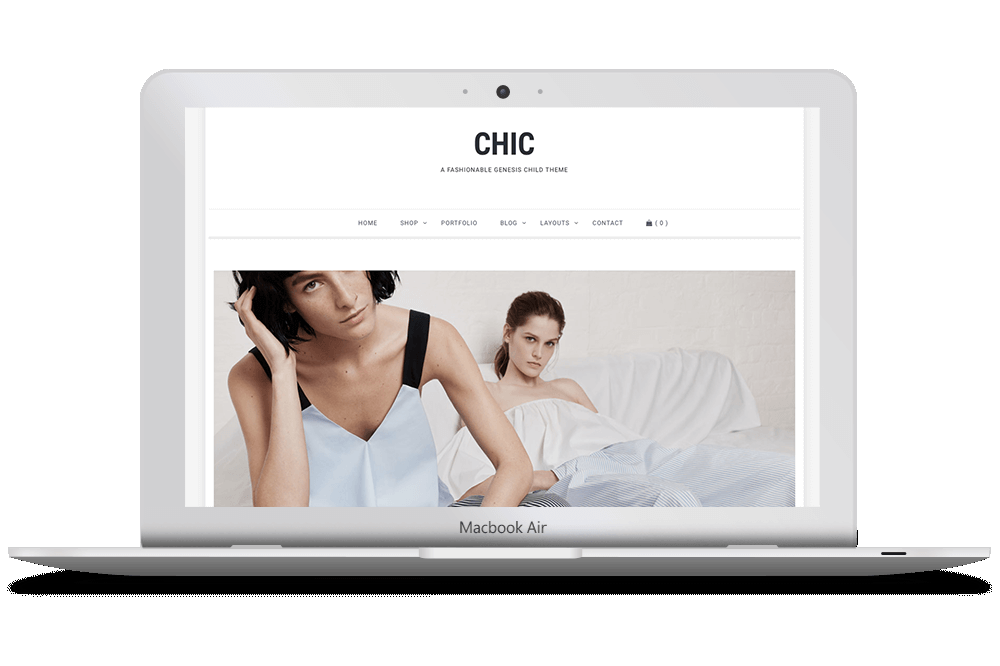 Chic Wordpress Theme by ZigZagPress