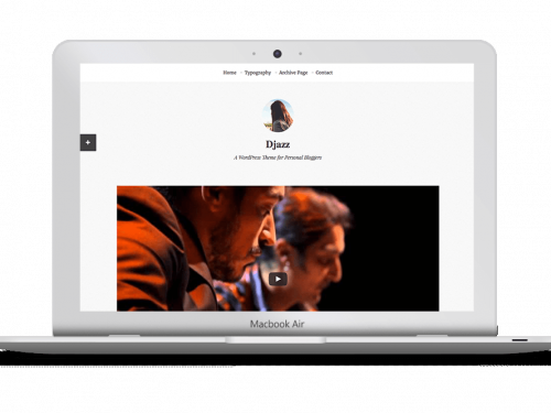 DJAZZ Wordpress Theme by ZigZagPress