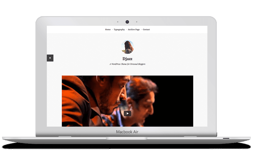 DJAZZ Wordpress Theme by ZigZagPress