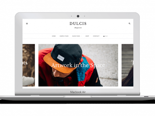 DULCIS Wordpress Theme by ZigZagpress