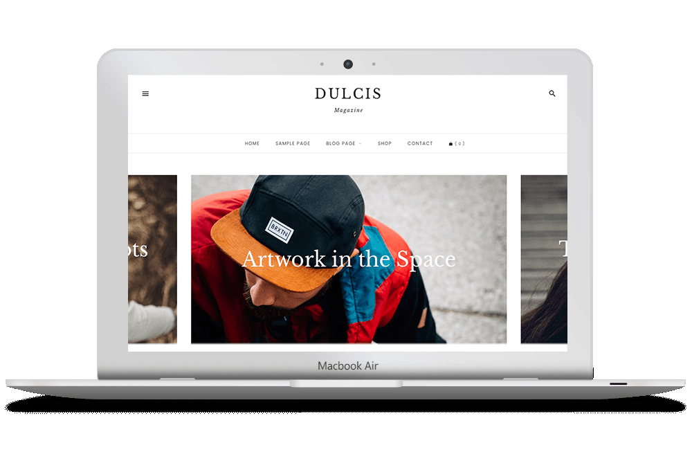 DULCIS Wordpress Theme by ZigZagpress