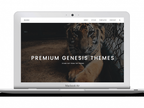 DUNE Wordpress Theme by ZigZagPress