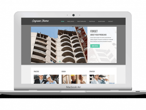ENGRAVE Wordpress Theme by ZigZagPress
