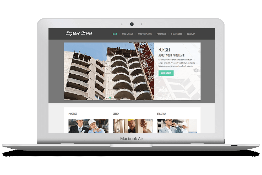 ENGRAVE Wordpress Theme by ZigZagPress