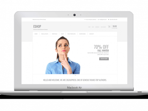 ESHOP Wordpress Theme by ZigZagPress