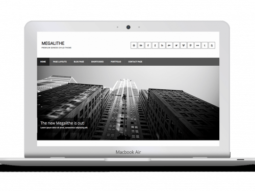 MEGALITHE Wordpress Theme by ZigZagPress