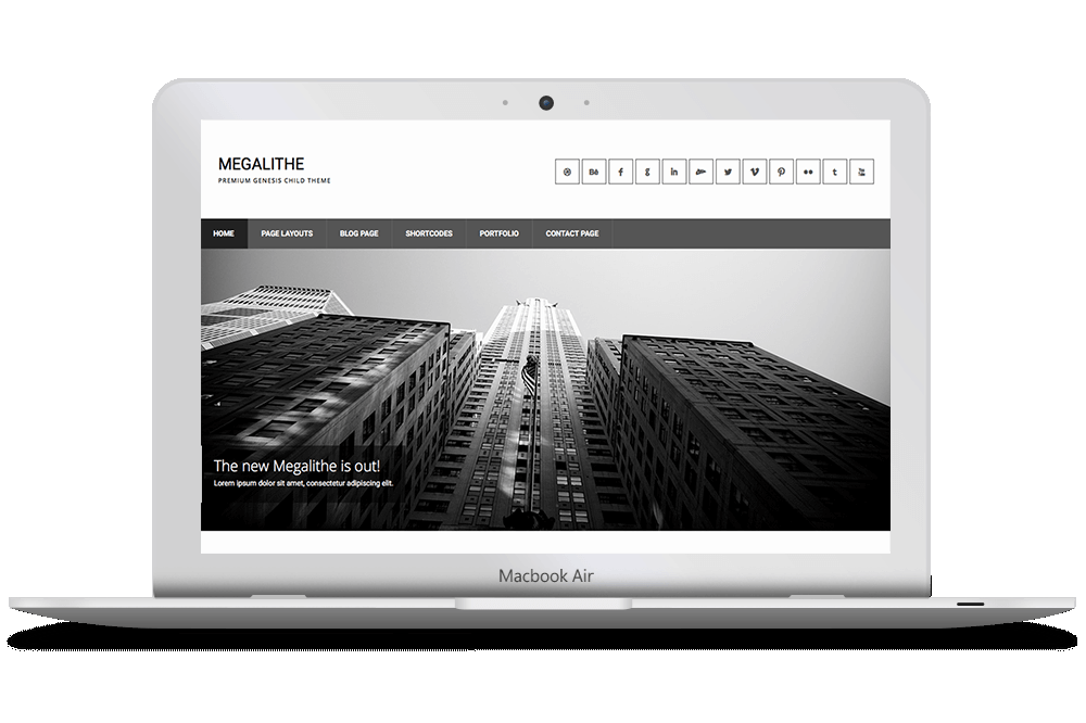 MEGALITHE Wordpress Theme by ZigZagPress