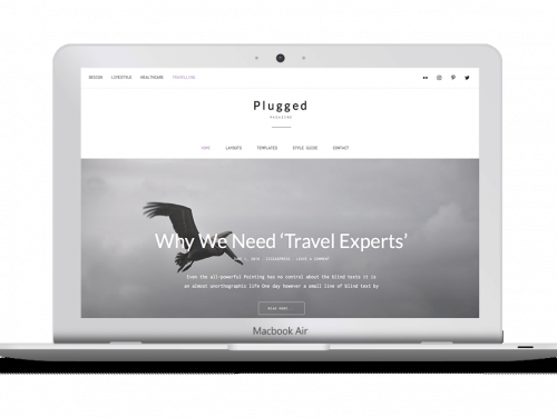 PLUGGED Wordpress Theme by ZigZagPress