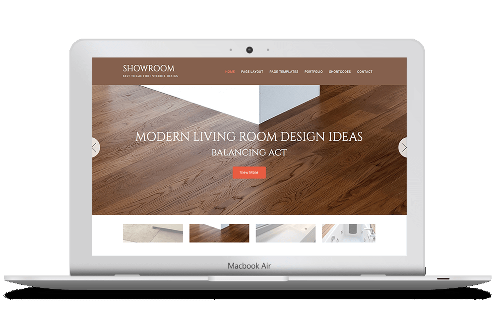 SHOWROOM Wordpress Theme by ZigZagPress