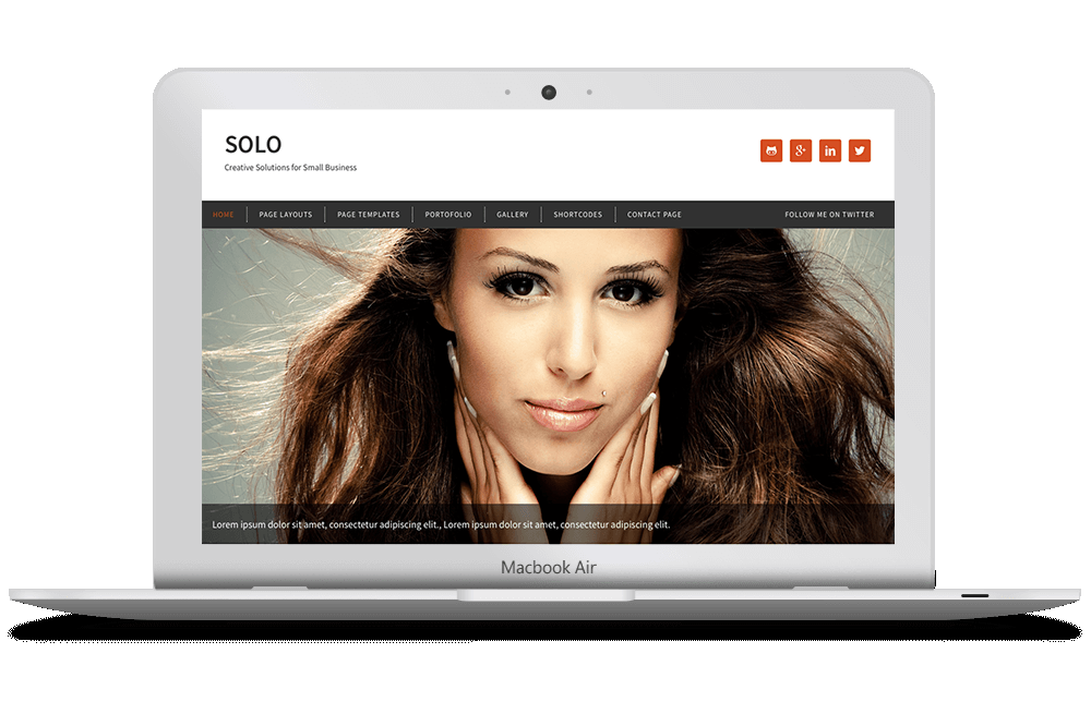 SOLO Wordpress Theme by ZigZagPress