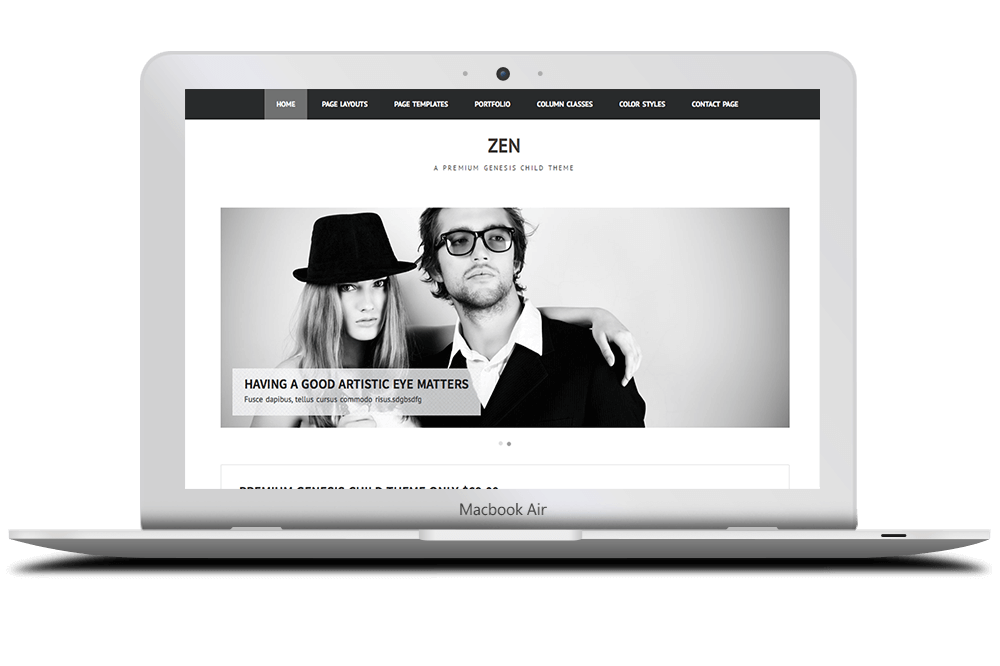 ZEN Wordpress Theme by ZigZagPress