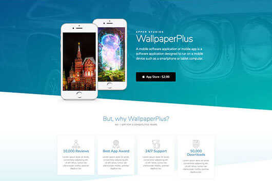 Elementorism Apper Landing Page Template