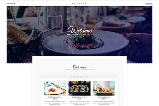 Elementorism Brighton Landing Page Template